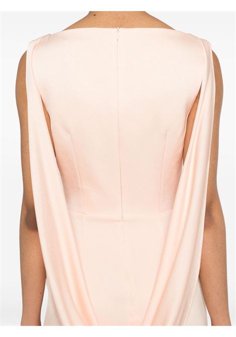 Pink draped mini dress - women ALEX PERRY | D1201RE24PCH